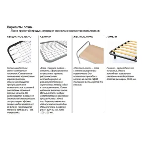 кровать двухъярусная «п-образная 2» к64212с спинка d32х32, ложе 1900х800, зак., сетка 100х60, 2 пер.