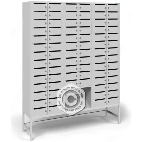 шкаф абонентский ша-78-п (78 ячеек + 1 полка)