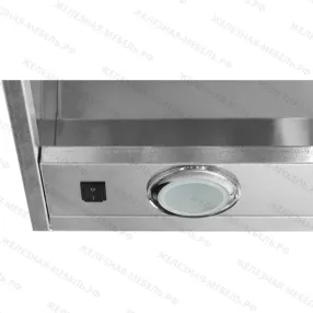 зонт приточно-вытяжной закрытый зпзб 400х1800х1000 «base» пристенный (к-т светильников)