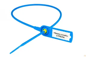 пластиковая пломба стрела штрихкод