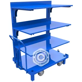 тележка консольная одинарная (4 уровня) 1600х1358х828