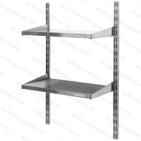 система с переменной высотой спвб 400х600х300 «base» (2 направляющие, 2 сплошные полки)