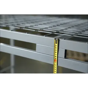 кровать металлическая двухъярусная «премиум» (800х1900, сетка 100х50, 3 усиления)