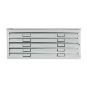 картотечный шкаф bisley fcb 44l (pc 470) формат а1