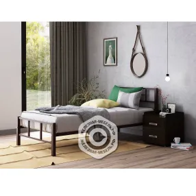 кровать кадис-90 (коричневая) ложе 1900х900