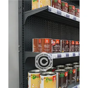 стеллаж торговый перфорированный 25 серия