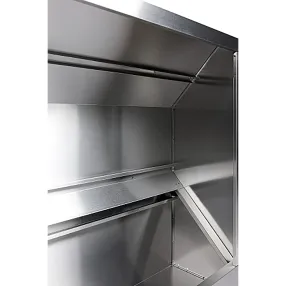 зонт вытяжной пристенный звп-20/10