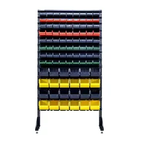 стеллаж с пластиковыми ящиками 1801-2/6/4 ch-kombo