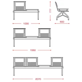многоместная секция эмигрант + (модель см 89/4)